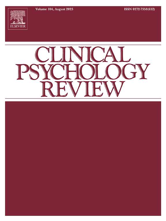 Go to journal home page - Clinical Psychology Review